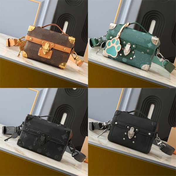 

Evening Bags Messenger Men's and Women's Wallet New Designer Handbag Genuine Leather Crossbody Bag High quality shoulder bag 19cm, A3