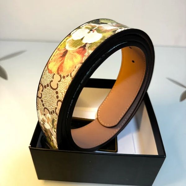 

Luxury designer belt for mens belt genuine leather cowhide designers belts big smooth golden buckle mens womens belts waistband, No1