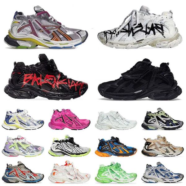 

Baleciaga Track Climbing Runner 7 Women Men Designer Shoes Paris Runners 7.0 Sneakers Transmit Sense Boots Womens Mens Trainers, Beige