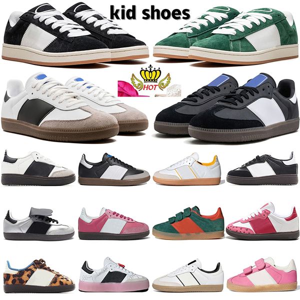 

sneakers Kids shoes Toddler baby boys youth Originals OG white black girls Athletic Outdoor designer trainers Infants Children PS Pour Enfant Sapatos shoe 24-35, Color#1