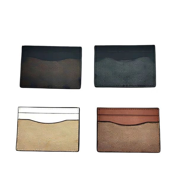 

Designer Classic Solid Color Fashion Short Portable Storage Wallet Ladies Card Case, Brown