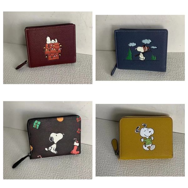 

Designer Fashion Daily Leisure Cartoon 45678218 Multi Color Women's Business Wallet, Deep brown