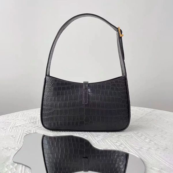 

Top Designer Bag Hobo High Quality Handbag Woman Clutch Crocodile Print Shoulder Designer Bag Cross body Shoulder Underarm Bag Multi-functional Mini Handbag, #9