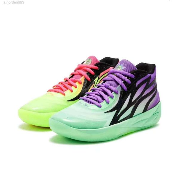 

BM.02 Men Women Kids Sport Shoe Sneakers Rick Morty Casual shoes lamelos Ball Basketball Size 40-46, 6_color