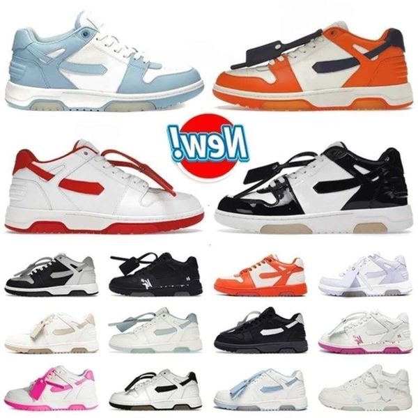 

Out of Office Sneaker Shoes Low Tops White Vintage Distressed Leather for Walking Mens Womens Loafers Platform Size 36-45, 7_color