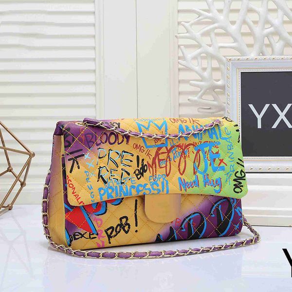 

Designers bags New Real Women luxurys Fashion Leather Shoulder bag Handbags Messenger Handle Chain Bag Clutch Flap crossbody Wallet lady clutch Fortune bag 32m, Yellow