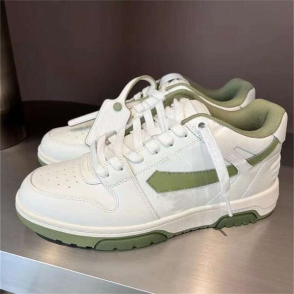 

Summer Luxury Out of Office Men Runner Sport Shoes Calf Nappa Leather Jogging Low Top Nylon Rubber Sole Tech Fabrics Skateboard Walking Eu35-46, G87