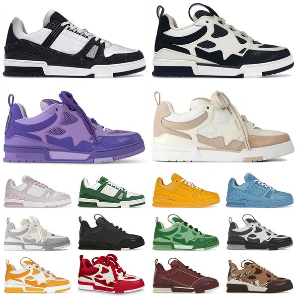 

Designer Shoes Skate Sneakers Womens Mens Platform Dh Gate White Black Denim Blue Green Red Orange Loafers Flat Heels Dress Shoes Men Dghate Mens Shoe Trainers Dhgate
