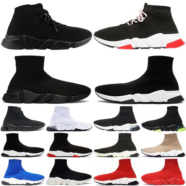 

Designer shoes triple s sneakers sock speed trainers for men women casual Lace Up Black Clearsole mens Plate-forme luxury top, #10