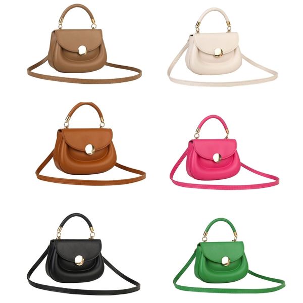 

Vintage PU Leather Shoulder Women Casual Solid Small Sling Messenger Crossbody Bag Female Office Satchel Shopping Handbag, Khaki