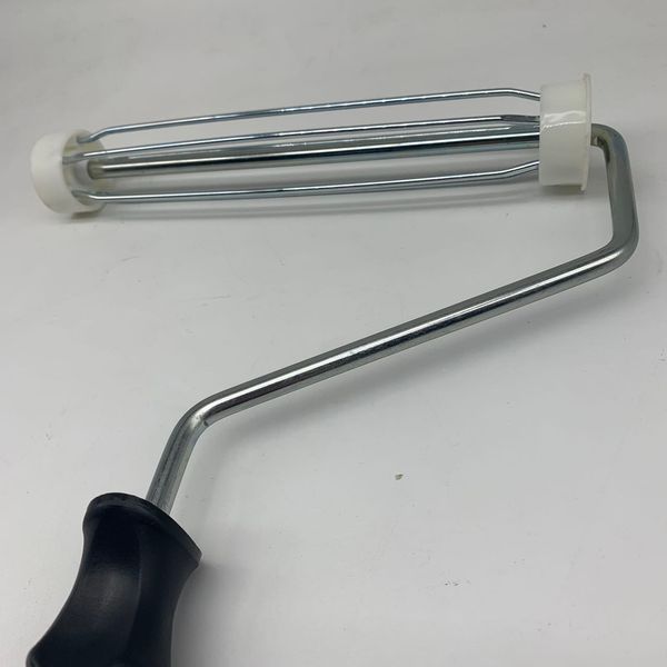 

9 inch 4-wire-cage Paint Roller Frame with plastic handle