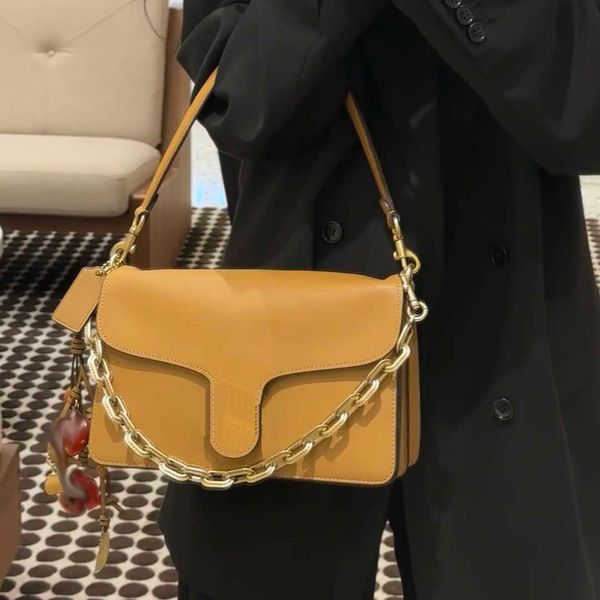 

Designer Bag Shoulder Handbag Leather Bags Women S Crossbody Chain Clutch Flap Lady Purse Thick 211, White