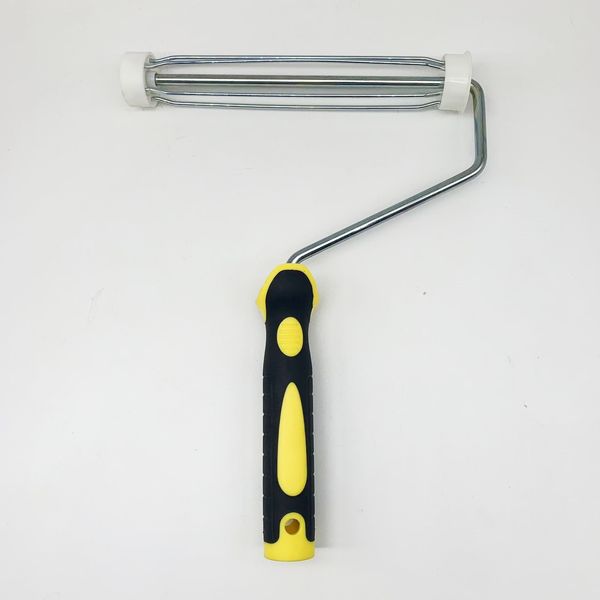 

9 inch Heavy Duty 5-wire-cage Paint Roller Frame with TPR handle