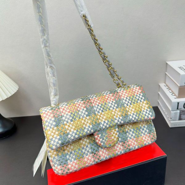 

Designers bags Women luxurys Woolen Retro Shoulder bag Handbags Chain bag Vintage bag Messenger Clutch Flap crossbody Wallet lady clutch Fortune bag 25m, Peach