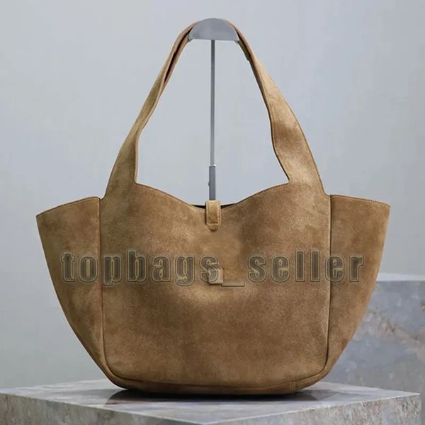 

Tote Bag Large Capacity Genuine Leather Shoulder Bag Fashion Shopping Bags Handbag Crossbody Waterproof Women Hobo Bag Purses, Khaki