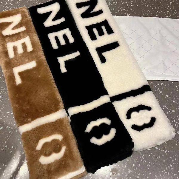 

Designer Scarf Luxury Women's Classices Scarf Knitted Warm Fashion Trend Solid Color Temperament Travel Festival Gifts Available in 2 Colors