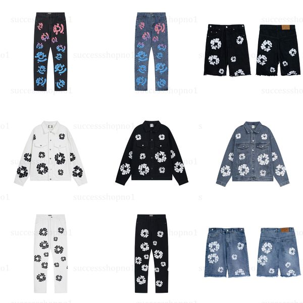 

Designer Kapok designer jacket mens jacket Casual Coat Tears New Kapok Print High Street Wash Vintage men's Jacket Size S-XL, Color figure10