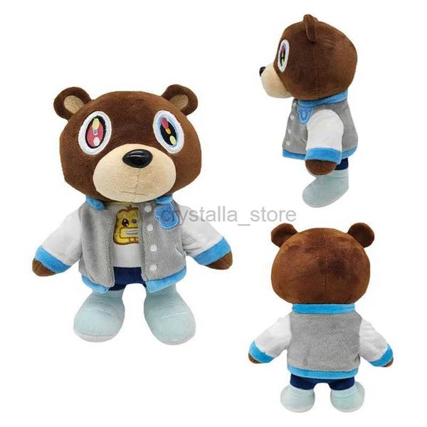 

TV Movies toy Kawaii Dropout Teddy Bear Plush Toys Kanye West Graduation Soft Stuffed Home Room Decor Dolls for Kid Birthday Gift 240407, Multicolor