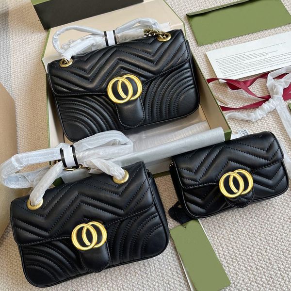 

Designer Bag Shoulder Bag Fashion Luxury Handbags Women Cross Body Classic 3 Sizes Luxuries Bag, #17