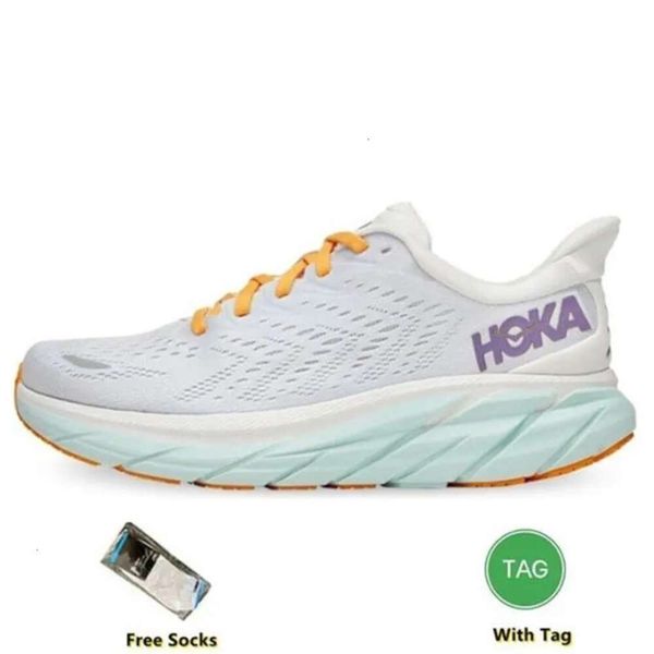

One 2024 Clifton 8 Athletic Shoe Running Shoes Bondi 8 Carbon Shock Absorbing Road Fashion Mens Womens Top Designer Women Men Running Shoes Size 36-45, 22_color