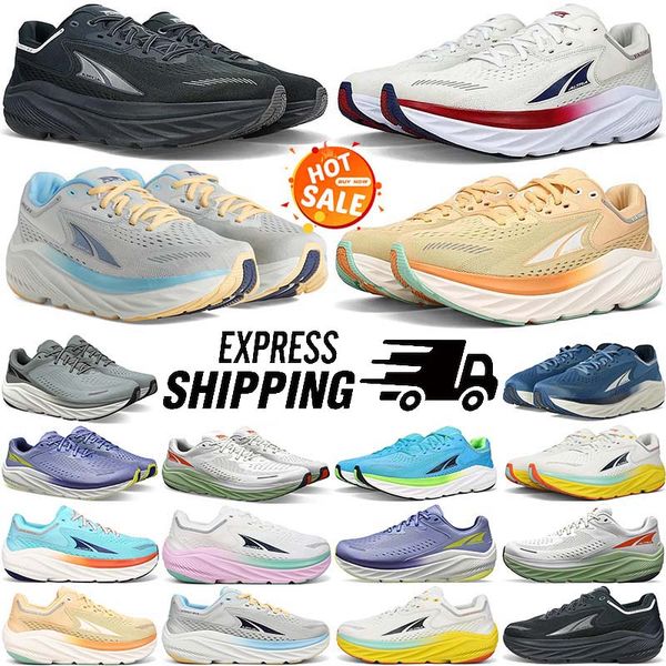 

Designer Altra Via Olympus running shoes for men women Outdoor Black White mens womens trainers sneakers size 36-47 top, #5 green orange 36-45