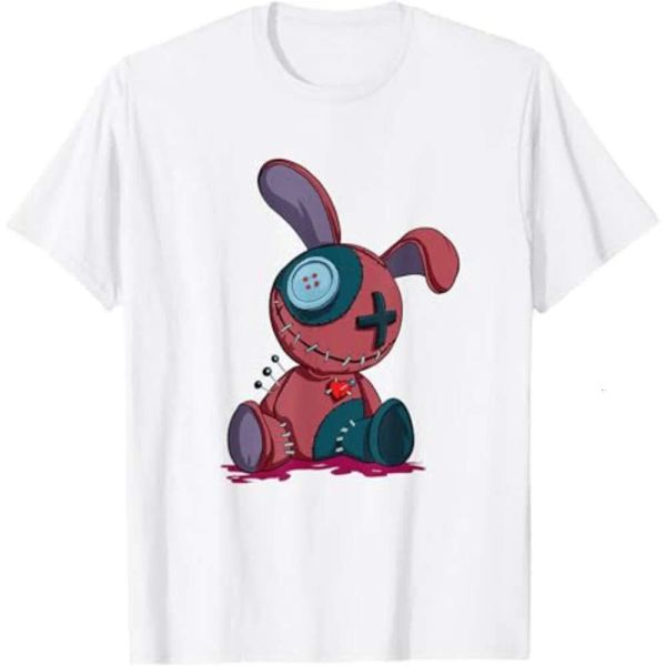 

2024 Designer T Shirt For Men Casual Tops Pastel Goth Shirt Voodoo Halloween Creepy Doll Witch T-Shirt Womens Tee Tshirt Fashion Clothes BFP2411082 PTP2, Blue