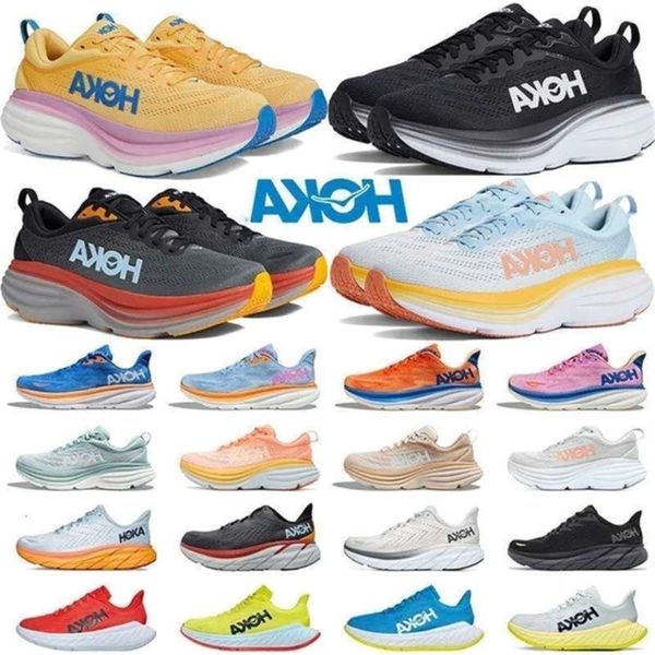 

8s bondi Clifton 9 bondi 8 One Bondi 8 Athletic Running Shoes Shock Absorbing Road Fashion Free People Blanc De Blanc Top Designer Mens Womens Trainer Senaker, 11_color