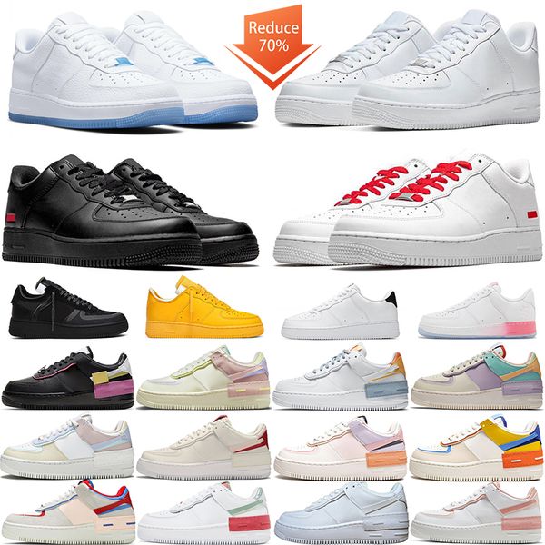 

designer casual shoes uv shoe mens womens low high Triple White Black Lotus Flower Lemonade Pale Ivory PASTEL sail sports sneaker trainer, #1 triple white