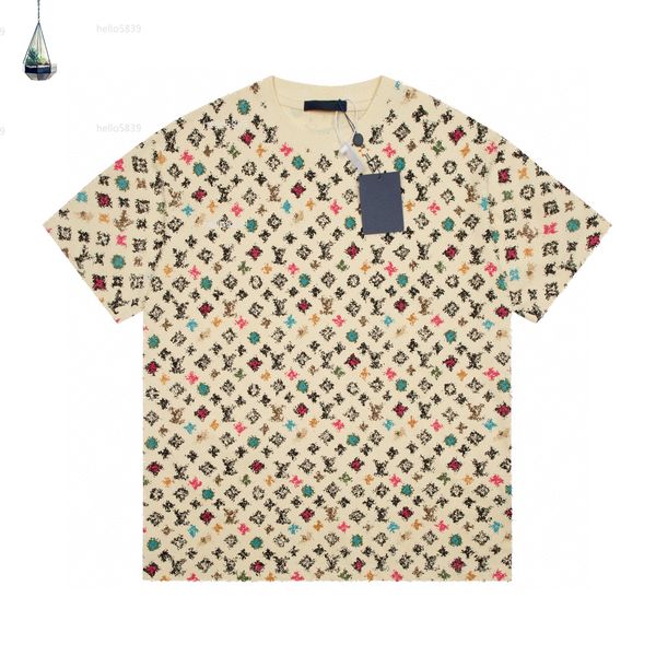 

2024 Tees Mens Designers T Shirt Man Womens tshirts With Letters Print Short Sleeves Summer Shirts Men Loose Tees Asian size S-XXXL h60705, Multi