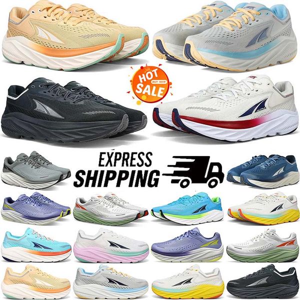 

Designer Altra Via Olympus running shoes for men women Outdoor Black White mens womens trainers sneakers size 36-47 breathable, #5 green orange 36-45