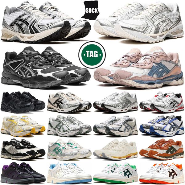

shoes Gel Designer 14 NYC sneakers EX89 GT 2160 running for mens womens black white Silver men trainers runners, 1_color