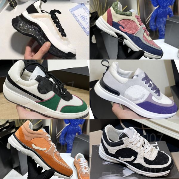 Women Designer sneaker Woman trainer lady run shoes Casual shoe men fashion comfort basketball mesh Genuine Leather tennis Low classic women loafer trainer