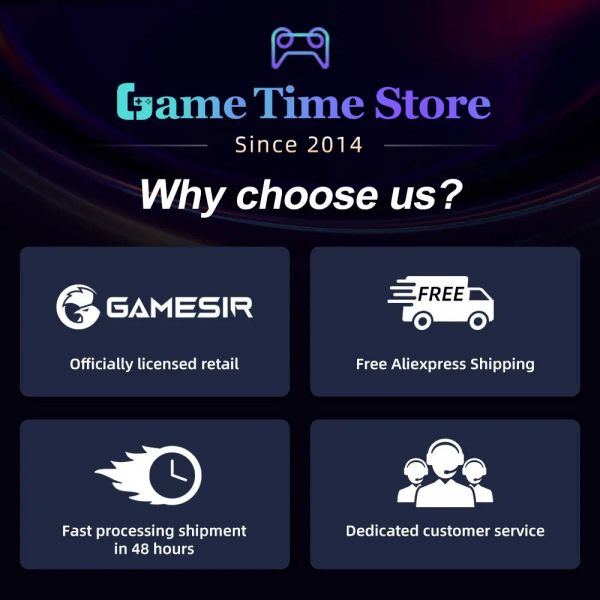 GameSir T4 Kaleid T4K Gaming Controller Wired Gamepad with Hall Effect applies to Nintendo Switch Windows PC Steam Android TV