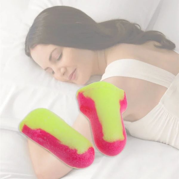 ESCAM 10 2025 new Pairs Disposable Soft Foam Earplugs Snore-Proof Sleep Ear Protector No Cords