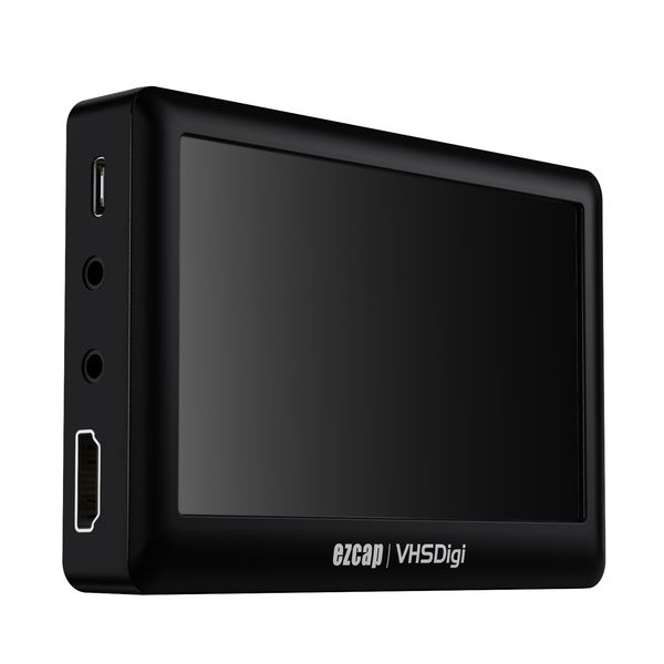 Ezcap180 Vhs Player Recorder Video Capture Box Audio Analog to Digital Converter from VCR's Camcorder DVD Players
