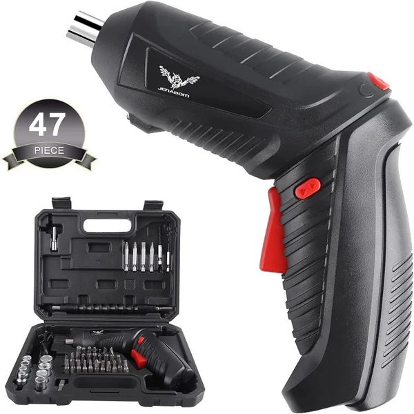 

in 47 1 Cordless Electric Screwdriver Bits Set Rechargeable Torque Rotatable Drill for Home Improvement DIY Project 240407