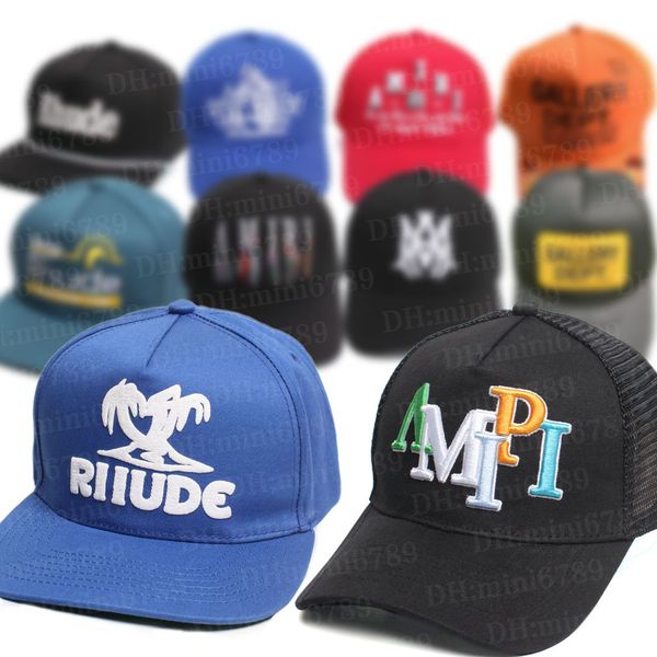 

Classic truck driver hat designer AMIRlR fashion baseball cap Rhuddee letter embroidered hat gallery artist hat mens outdoor casual sports caps, Green