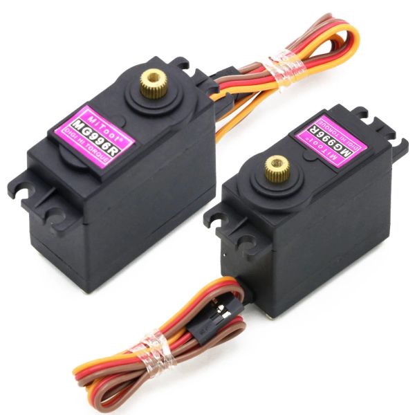 MG996R 360 Digital Servo 4.8-6.0V High Torque With Metal Gear For Futaba JR 1/8 1/10 RC Car Helicopter Robot Boat Play Toys DIY