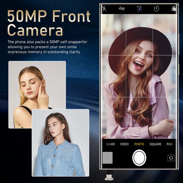 

S23 Cellphones Ultra Smartphone 5G 4G 7.3 In Full Screen 16GB+1TB Dual Sim Smart Mobile Phones Android Cell Phone Global Version
