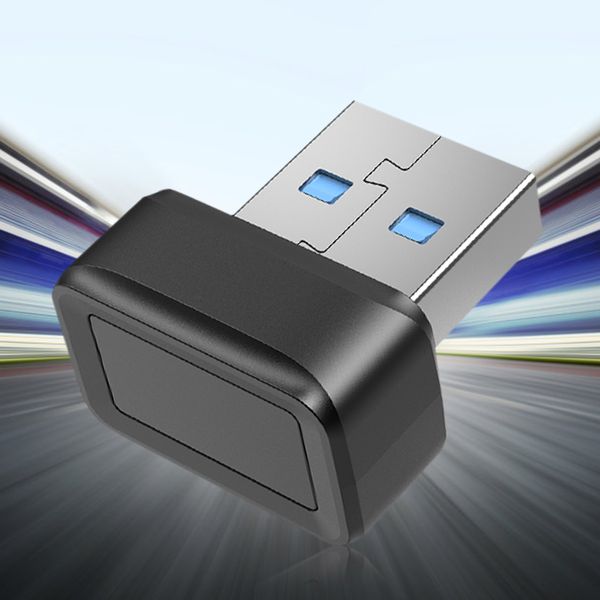 Fingerprint USB Reader for Windows10 11 2025 360° Touch Hello Biometric Fingerprint Scanner Padlock for Laptops PC Fingerprint Unlock 360°