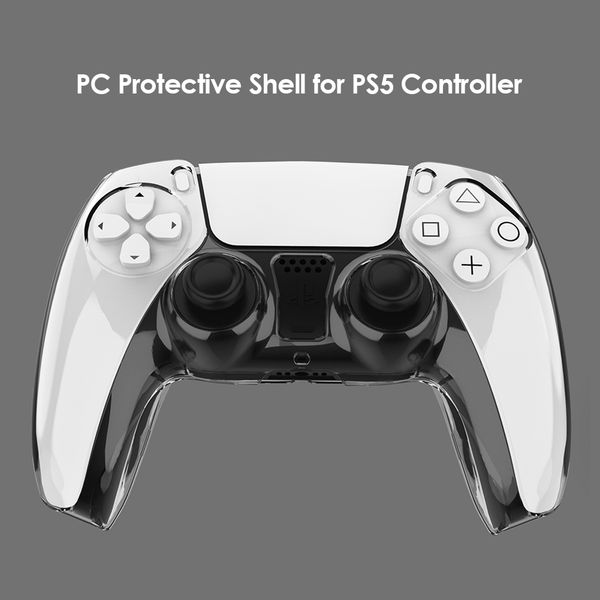 Clear PC Cover Ultra Slim Protector Case DualSense Electronic Machine Accessories for PS5 Controller for PS5