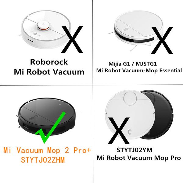 Hepa new 2025 Air Filters for Xiaomi Mijia Mi Robot Vacuum Mop 2 Pro + Robotic Vacuum Cleaner STYTJ02ZHM STYJ02ZHM Parts Spare Component