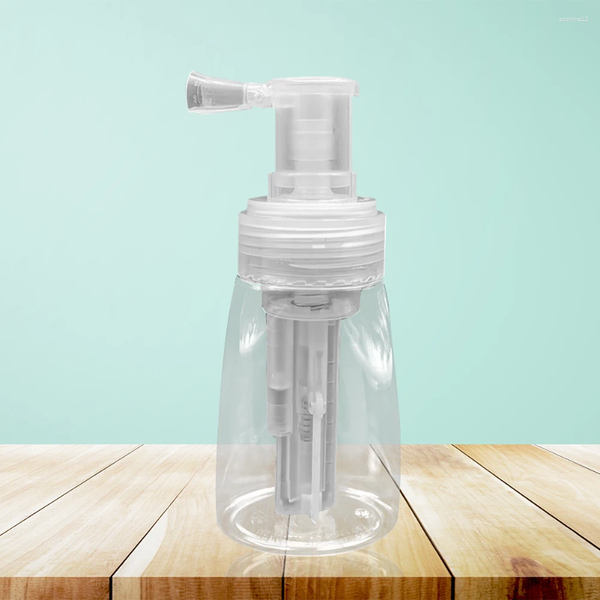Liquid Soap Dispenser Lotion Bottle Rotate 180ml Powder Atomizer Travel Sprayer Container Talcum Spray