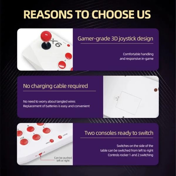Video Game Console TV HD NEW Game Stick 4K 128 GB Retro Games For PS1/GBA/MAME/SEGA Everdrive Save/Search/Adding