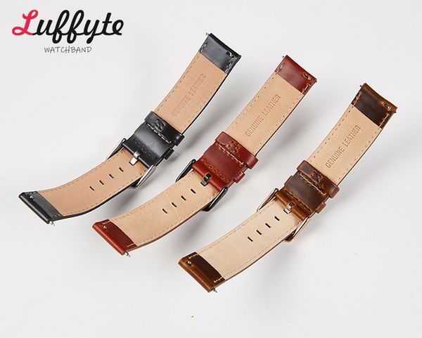 

Genuine Leather Watchband Quick Release Bracelet 22mm/20mm/18mm Watch Band Bracelets Wristwatch 18/20/22 Mm Strap