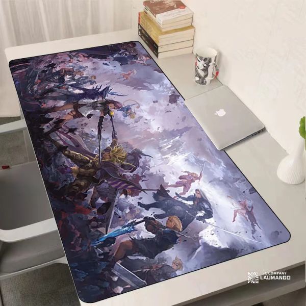 Gaming Accessories Mouse Mat Final Fantasy Mousepad Pc Gamer Rug Mouse Pad Deskmat Keyboard Desk Mat Computer Anime Mausepad Xxl
