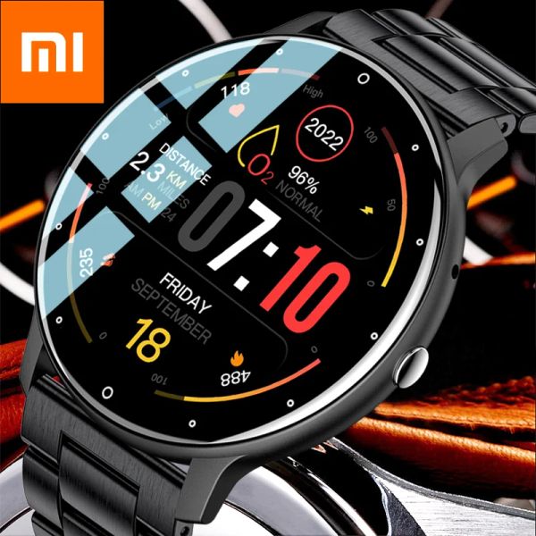 

Xiaomi Watches Smart Watch Bluetooth Call Sports Fiess Bracelet Waterproof Clock Voice Assistant Women Smartwatch for Men +box watch