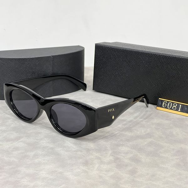 

Designer Sunglasses for Men Women Luxury Sunglasses Ellipse Polarized Lens Triangle Sign Letters Sun glass Summer Beach Outdoor Goggle Adumbral Unisex
