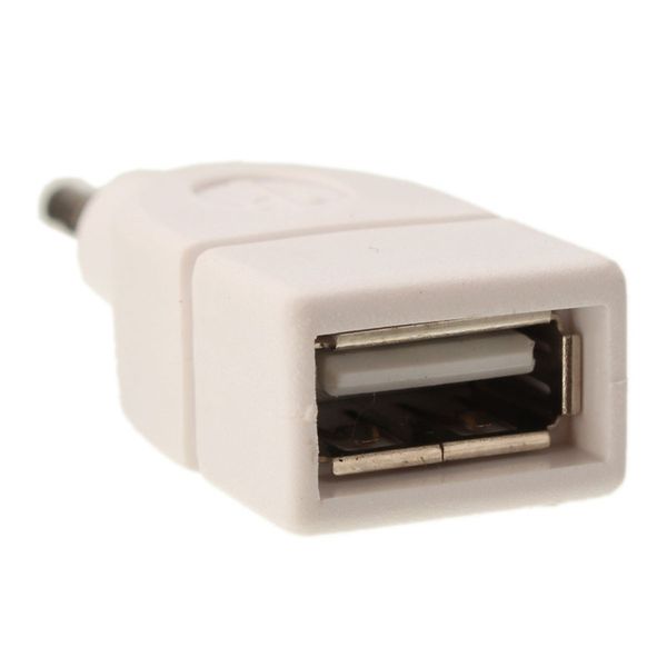 Mini Universal 3.5mm AUX Jack Audio Plug To USB 2.0mm Converter Cable Cord For Car MP3 Speaker U Disk USB Flash Drive Adapter