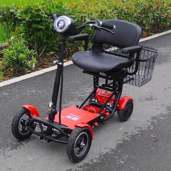 America Popular mini smart cheap 4 wheel electric scooter fastest folding electric scooter bike